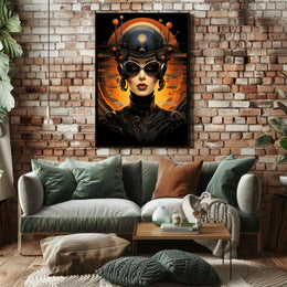 Futuristic Visionary Poster