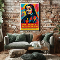 Saint Frances Xavier Cabrini Poster