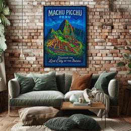 Discover Machu Picchu Poster