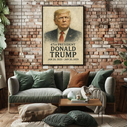 Donald Trump Visionary Expressionism Collector Poster