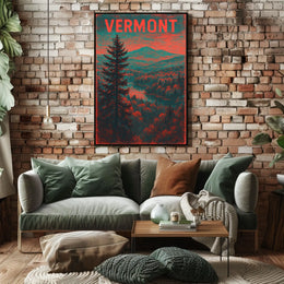 Vermont Landscape Poster