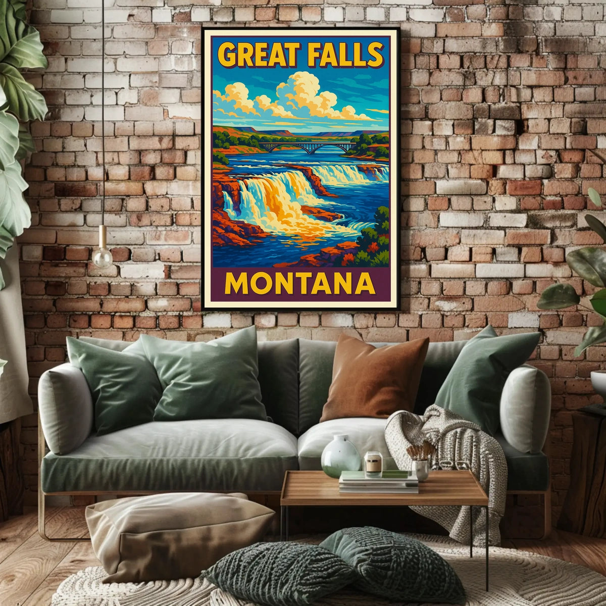 Great Falls, Montana Poster
