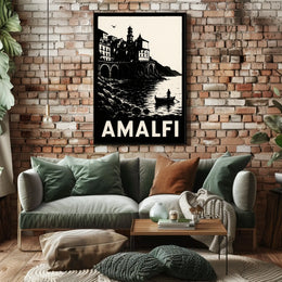 Amalfi Coast Serenity Poster