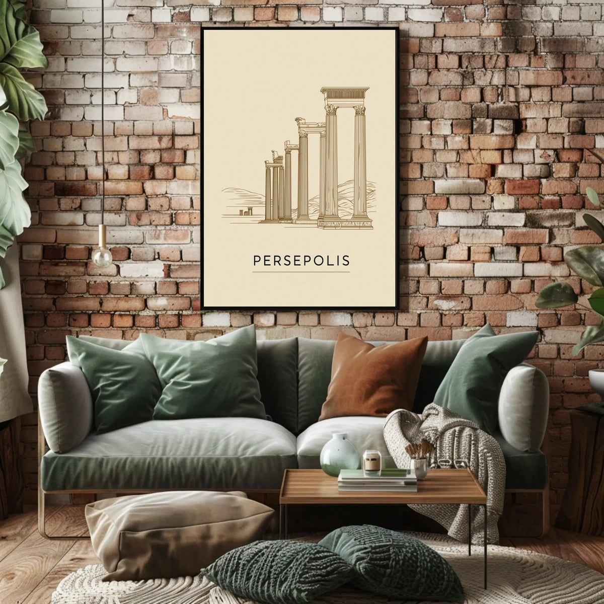 Persepolis Ancient Ruins Poster