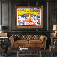 Sells & Gray Circus Extravaganza Poster