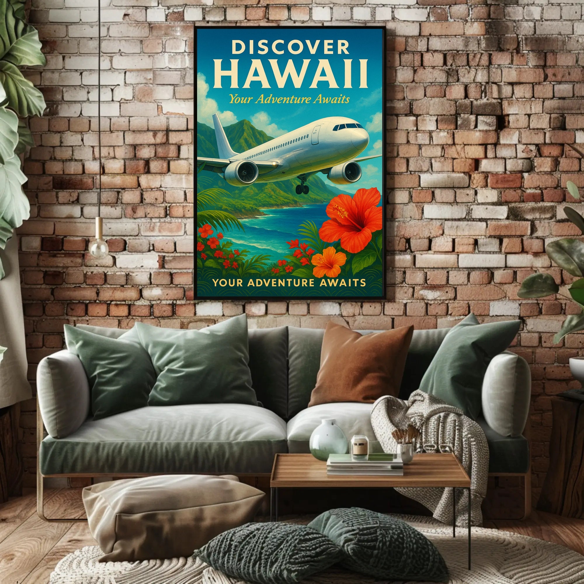 Discover Hawaii Wall Art Print Decor PosterGoat