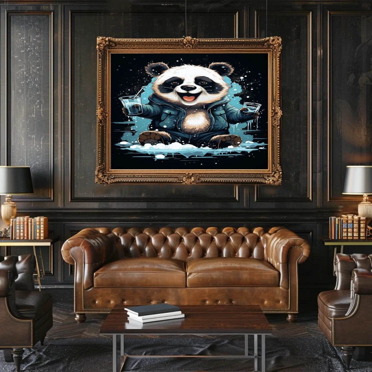 Cool Panda Vibes Poster