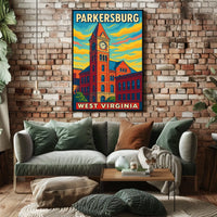 Parkersburg, West Virginia Poster