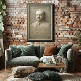 Calvin Coolidge 30th President Poster PosterGoat
