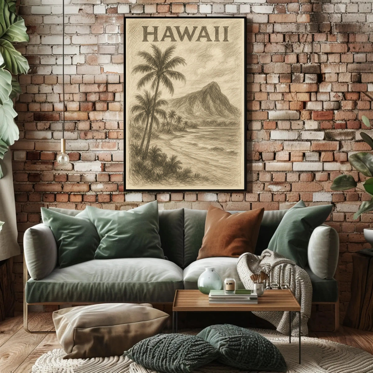 Hawaii Tropical Paradise Poster