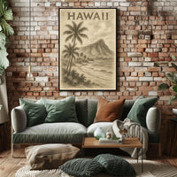 Hawaii Tropical Paradise Poster