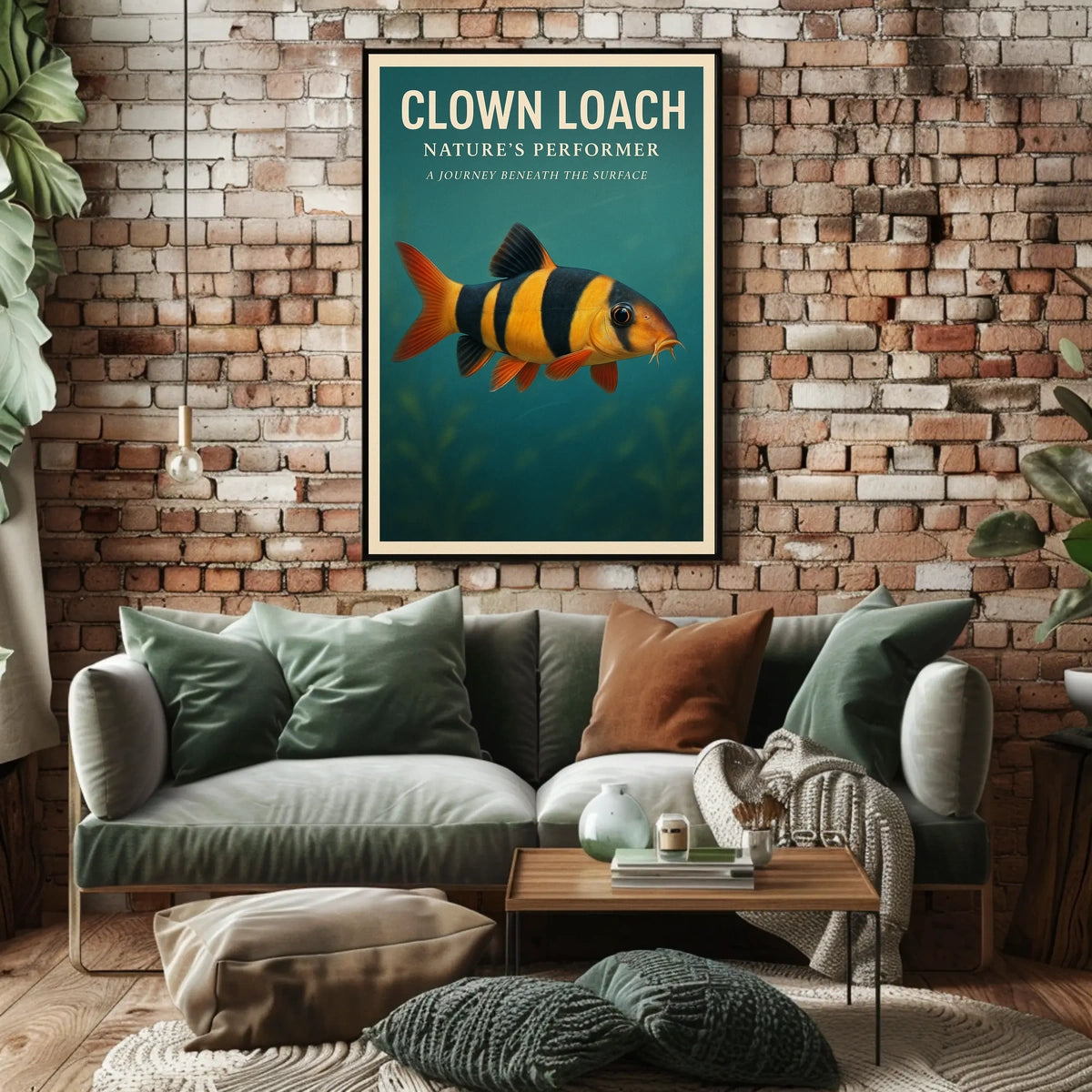 Clown Loach NatureS Performer Poster