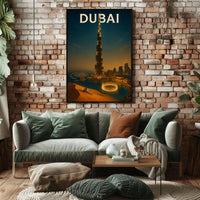 Dubai City Of Modern Marvels Modern Poster