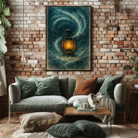 Guiding Light in the Storm Poster