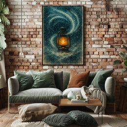 Guiding Light in the Storm Poster