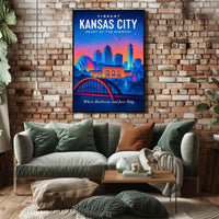 Vibrant Kansas City Poster