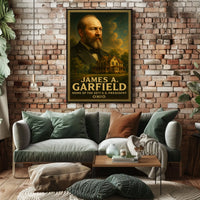 James A. Garfield 20Th President Poster