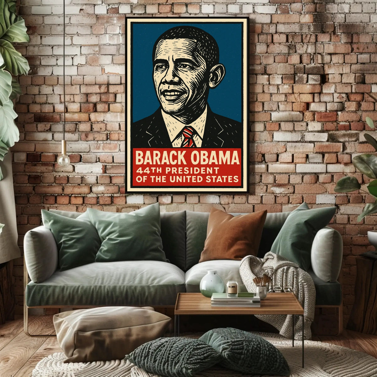 Barack Obama 44th President Poster