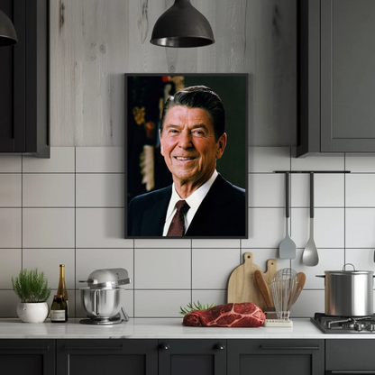 Ronald Reagan 40th President Of The United States Photo