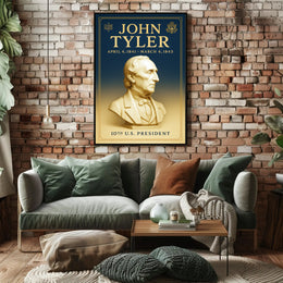 John Tyler 10th President Poster PosterGoat