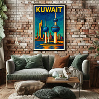 Kuwait Cityscape Poster