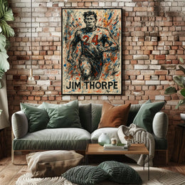 Jim Thorpe Athletic Legend Poster