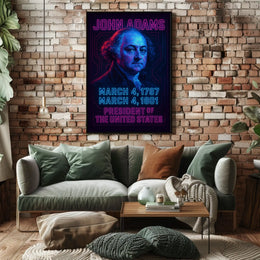 John Adams 2Nd President Poster