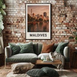 Maldives Serenity Poster