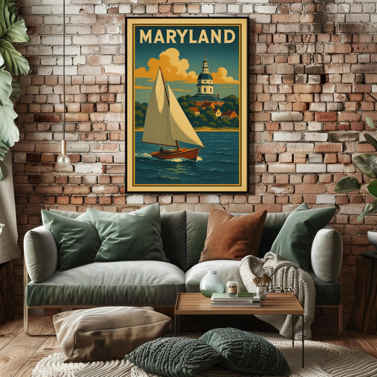Maryland Scenic Poster