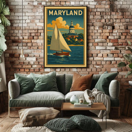 Maryland Scenic Poster