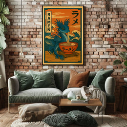 Ramen Dragon Delight Poster