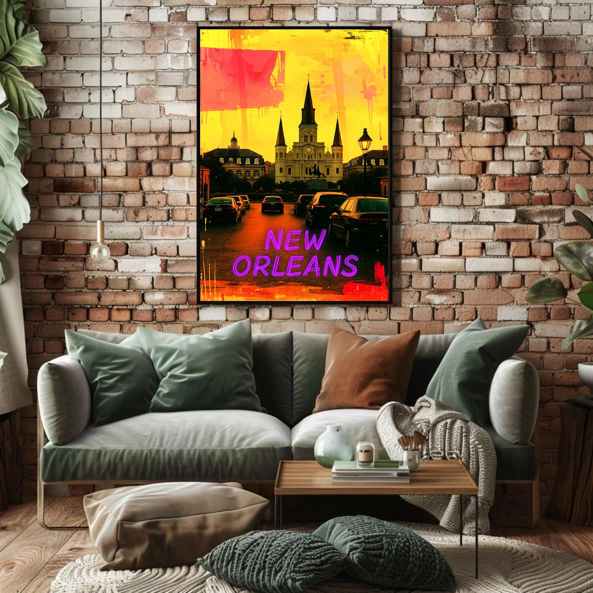 New Orleans Vibes Poster PosterGoat