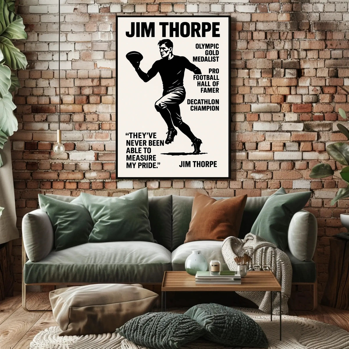 Celebrating Jim Thorpes Legacy Poster