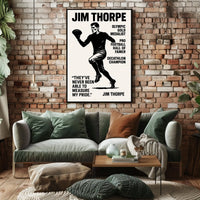 Celebrating Jim Thorpes Legacy Poster