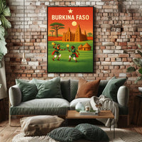 Burkina Faso Cultural Celebration Poster