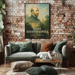 Saint Ignatius Loyola Poster