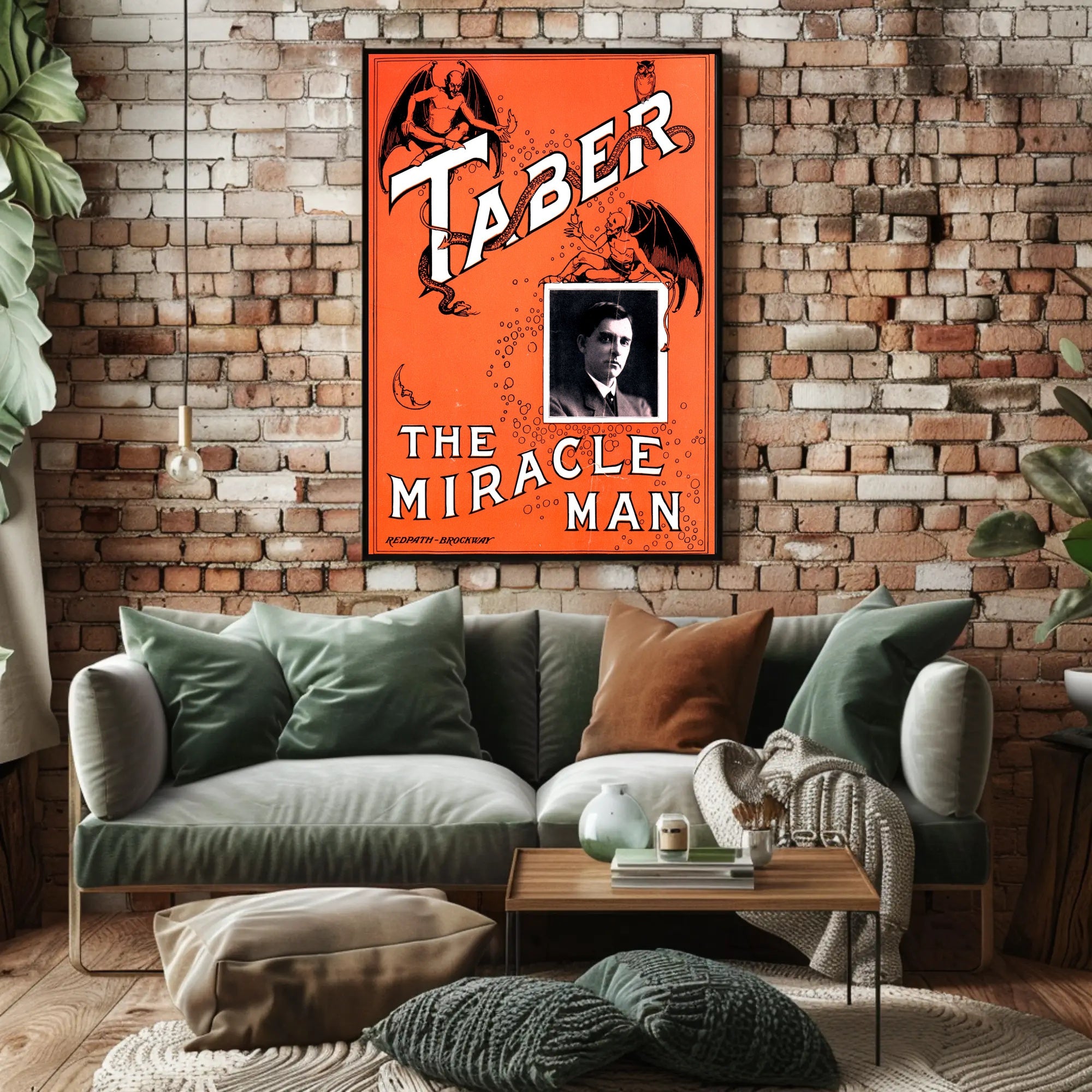 The Miracle Man Vintage Magic Poster - Cultural or Heritage Poster