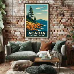 Acadia National Park Poster