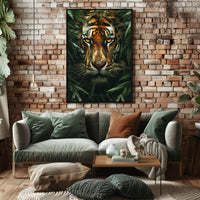 The Watchful Tiger Wall Art Poster Print for Home Decor PosterGoat