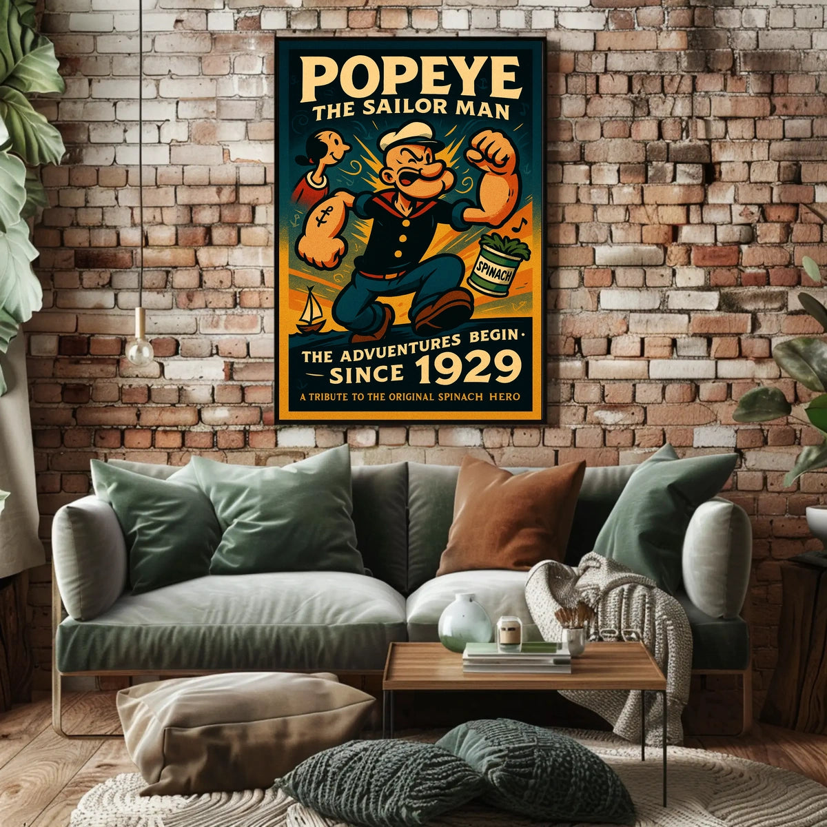 Popeye 1929 Art Poster POP-16