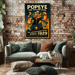 Popeye 1929 Art Poster POP-16