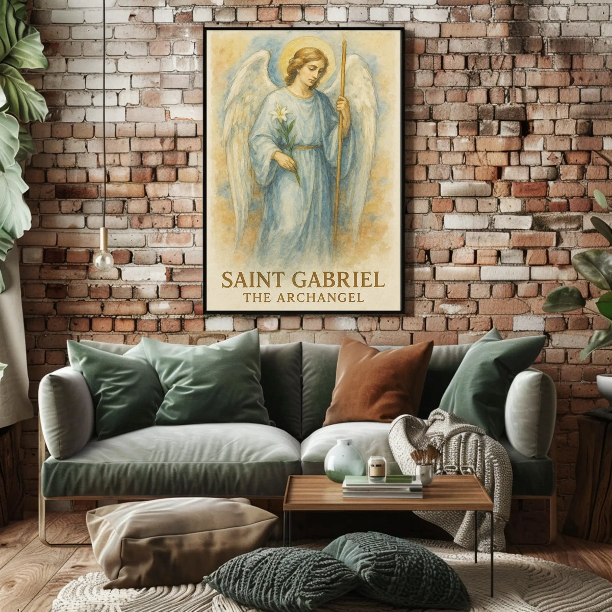 Saint Gabriel the Archangel Poster