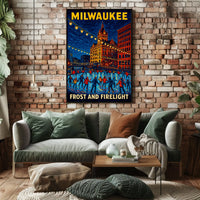 Milwaukee Frost And Firelight Poster