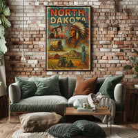 North Dakota Heritage Poster