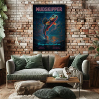 Mudskipper Natures Amphibious Marvel Poster
