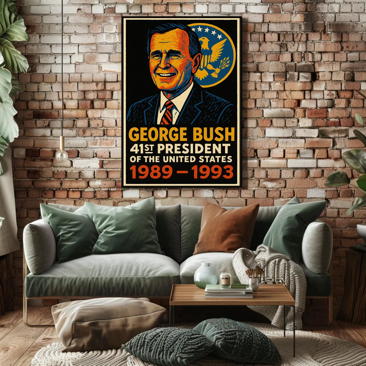 George Bush 41st President Poster