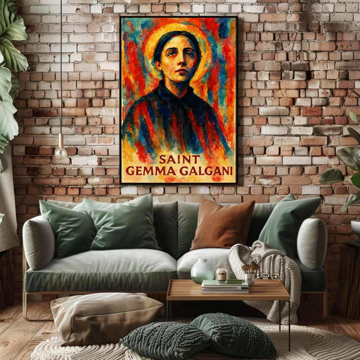 Saint Gemma Galgani Poster