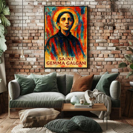 Saint Gemma Galgani Poster
