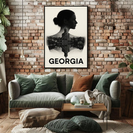 Georgia A Fusion of Identity and Architecture Poster
