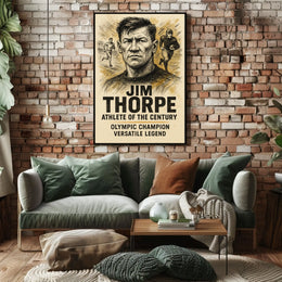 Legendary Olympic Champion Tribute Poster